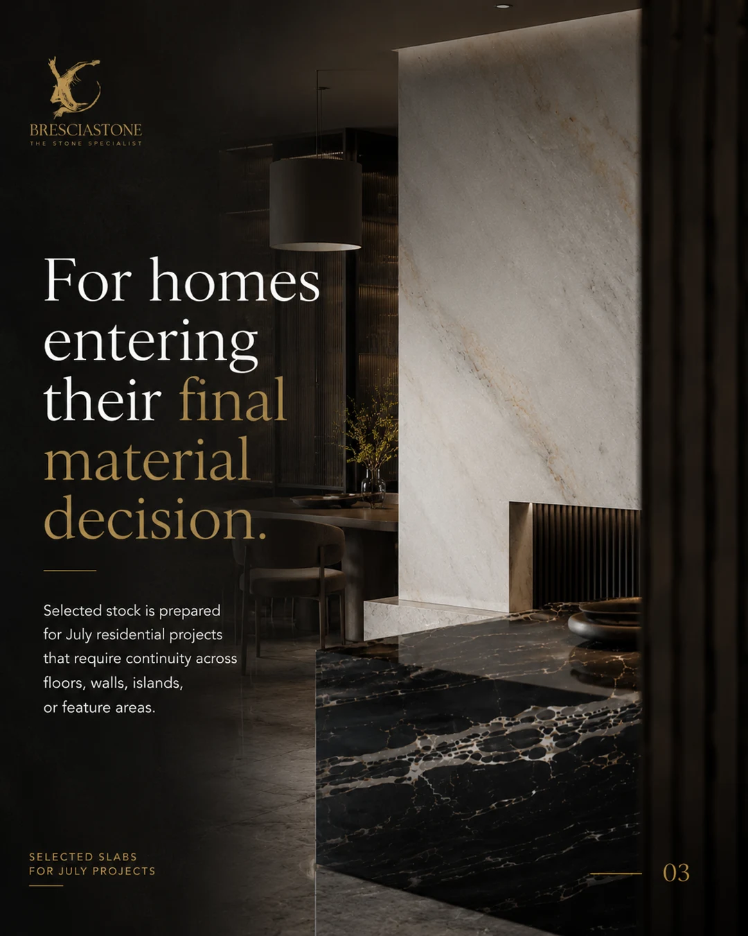 For Homes Entering Their Final Material Decision